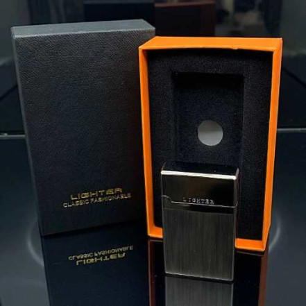 Подарочная зажигалка OUBAO HL-661 Black Подарочная зажигалка OUBAO HL-661 Black