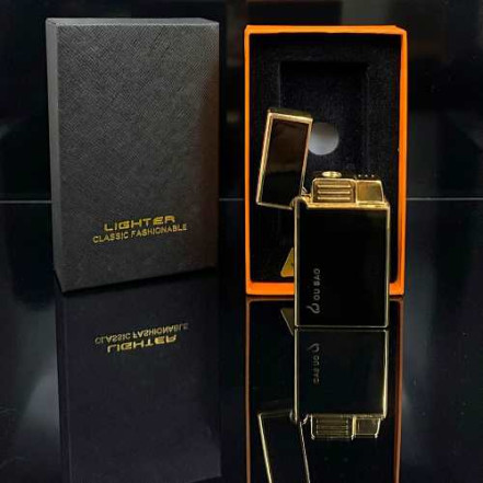Подарочная зажигалка OUBAO HL-661-1 Gold Подарочная зажигалка OUBAO HL-661-1 Gold