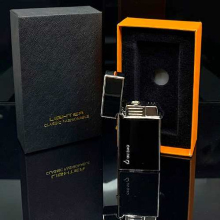 Подарочная зажигалка OUBAO HL-661-1 Silver Подарочная зажигалка OUBAO HL-661-1 Silver