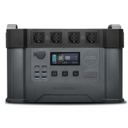 Зарядна станція ALLPOWERS S2000 PRO+ (1451Wh, 2400W) UPS Зарядна станція ALLPOWERS S2000 PRO+ (1451Wh, 2400W) UPS