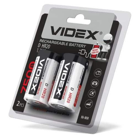 Акумулятор Videx HR20/D 7500mAh Акумулятор Videx HR20/D 7500mAh