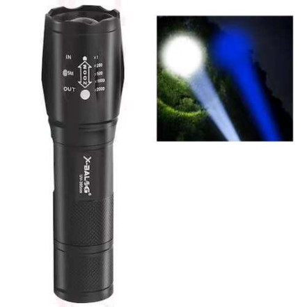 Ліхтар BL-1831-2-XPE (White+Blue/Zoom) Ліхтар BL-1831-2-XPE (White+Blue/Zoom)