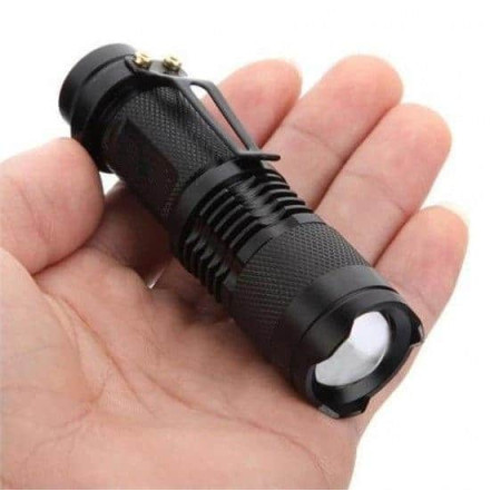 Фонарик Police BL-525-XPE+COB, Li-ion, Zoom, ЗУ USB