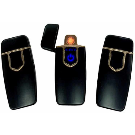 USB запальничка кишенькова HL-481 Black USB запальничка кишенькова HL-481 Black