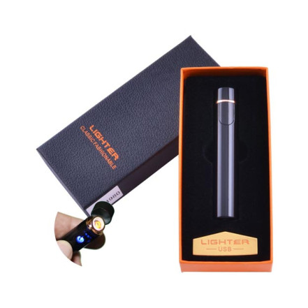 USB запальничка в подарунковій упаковці Lighter 4980 Black USB запальничка в подарунковій упаковці Lighter 4980 Black