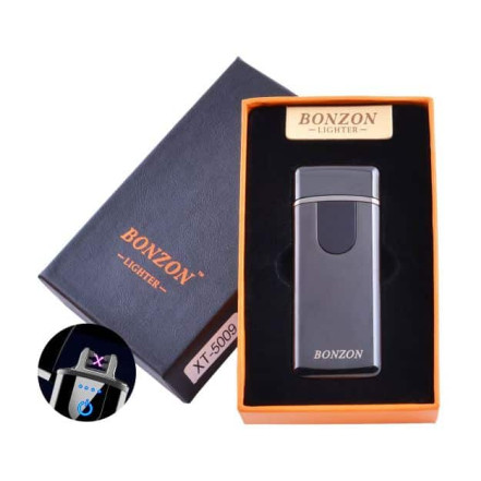 Електроімпульсна запальничка у подарунковій коробці Lighter 5009 Black Електроімпульсна запальничка у подарунковій коробці Lighter 5009 Black