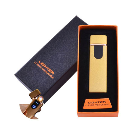 USB запальничка в подарунковій коробці Lighter HL-49 Gold (Спіраль розжарювання) USB запальничка в подарунковій коробці Lighter HL-49 Gold (Спіраль розжарювання)