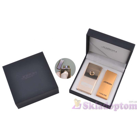 Электроимпульсная USB зажигалка Jobon (Gold) 4884-1 (Двойная молния) Электроимпульсная USB зажигалка Jobon (Gold) 4884-1 (Двойная молния)