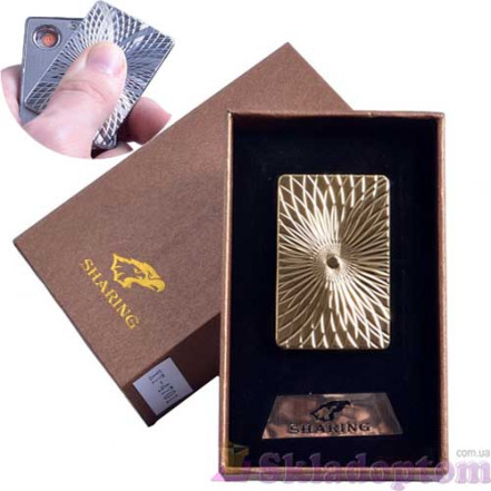 USB зажигалка в подарочной упаковке SHARING 4701-5