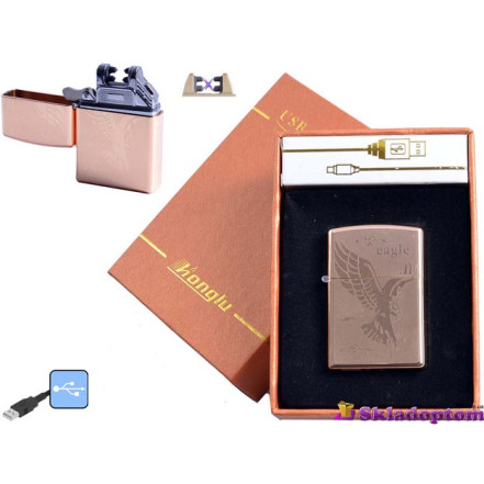 Зажигалка USB HONGLU 4777-2 Eagle (Орел) Зажигалка USB HONGLU 4777-2 Eagle (Орел)
