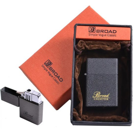Запальничка подарункова BROAD 4678-Black Запальничка подарункова BROAD 4678-Black