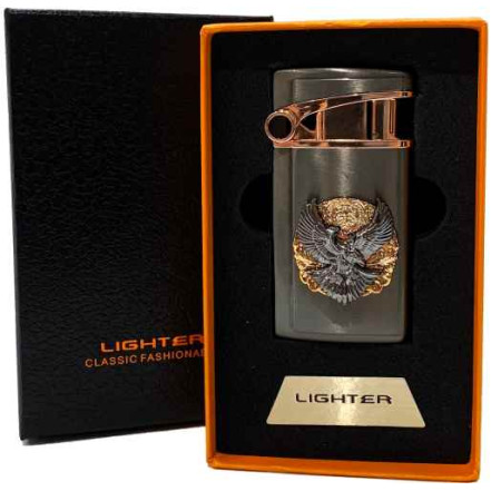Зажигалка подарочная Jiebao HL-501 "Орел" Black Зажигалка подарочная Jiebao HL-501 "Орел" Black