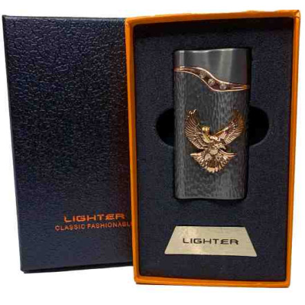 Зажигалка подарочная Jiebao HL-504 "Орел" Black Зажигалка подарочная Jiebao HL-504 "Орел" Black