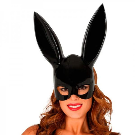 Маска PlayBoy Lux чорна
