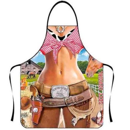 Фартух з приколом Sexy Cowgirl