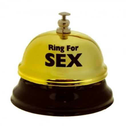 Дзвінок настільний SEX (золотий) Дзвінок настільний SEX (золотий)