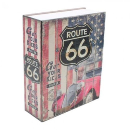 Книга-сейф (18см) Траса 66 Книга-сейф (18см) Траса 66