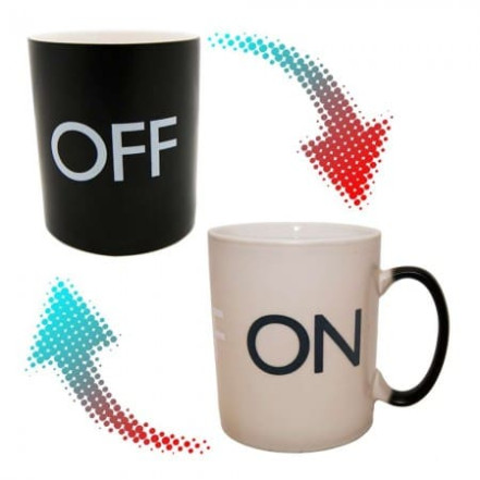 Чашка хамелеон ON OFF