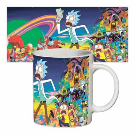 Чашка с принтом 63404 Rick and Morty №1 Чашка с принтом 63404 Rick and Morty №1