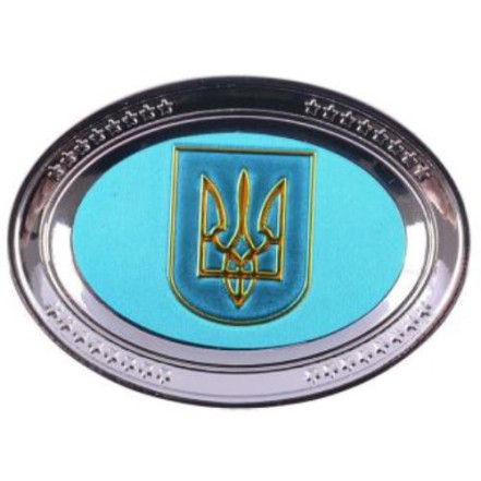 Магніт із національною символікою UK 127 (тарілка) Магніт із національною символікою UK 127 (тарілка)