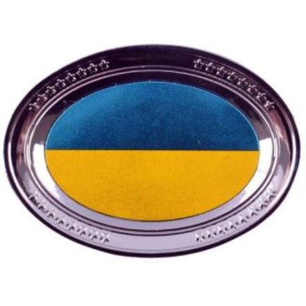 Магніт із національною символікою UK 128 (тарілка) Магніт із національною символікою UK 128 (тарілка)