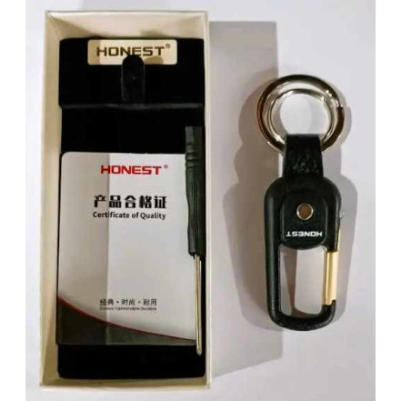 Брелок Honest з ліхтариком HL-274 Black Брелок Honest з ліхтариком HL-274 Black