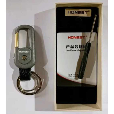 Брелок Honest з ліхтариком HL-274 Gray Брелок Honest з ліхтариком HL-274 Gray