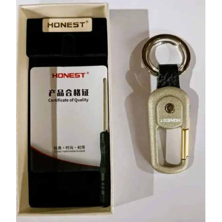 Брелок Honest з ліхтариком HL-274 Silver Брелок Honest з ліхтариком HL-274 Silver