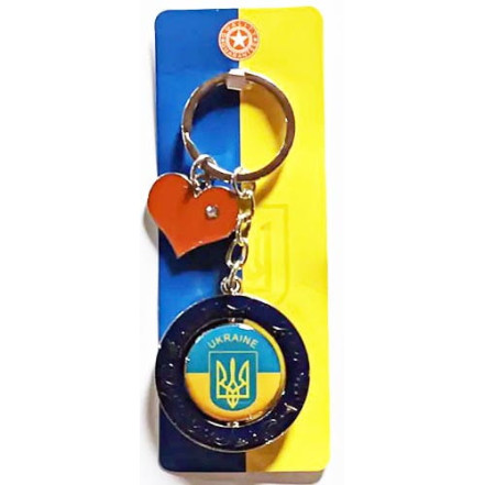 Брелок i love UKRAINE Герб України UK 121 Брелок i love UKRAINE Герб України UK 121