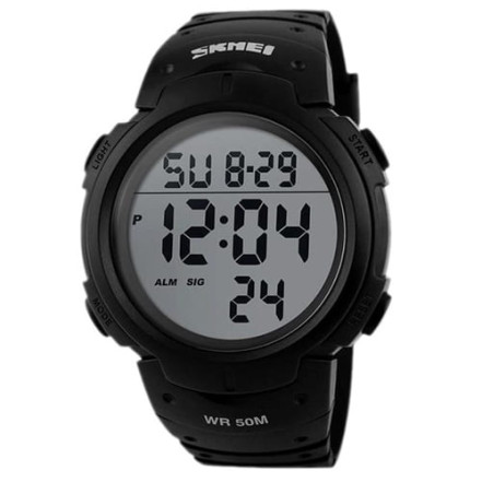 Годинник наручний SKMEI 1068 BLACK Годинник наручний SKMEI 1068 BLACK