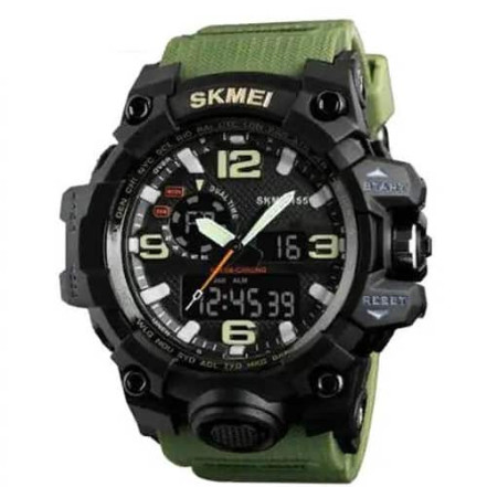 Часы наручные 1155BAG SKMEI ARMY GREEN Часы наручные 1155BAG SKMEI ARMY GREEN