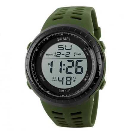 Годинник наручний 1167AG SKMEI ARMY GREEN
