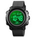 Годинник наручний 1426BKBK SKMEI, BLACK-BLACK, ABS RING Годинник наручний 1426BKBK SKMEI, BLACK-BLACK, ABS RING
