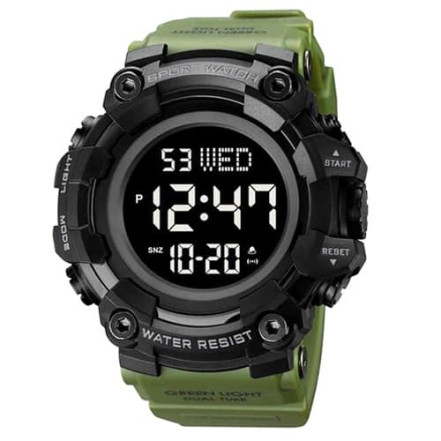 Годинник наручний 1968AG SKMEI, ARMY GREEN Годинник наручний 1968AG SKMEI, ARMY GREEN