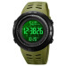 Годинник наручний SKMEI 2070AGWT ARMY GREEN-WHITE Годинник наручний SKMEI 2070AGWT ARMY GREEN-WHITE