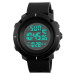 Годинник наручний 1213BK SKMEI BLACK BIG SIZE Годинник наручний 1213BK SKMEI BLACK BIG SIZE