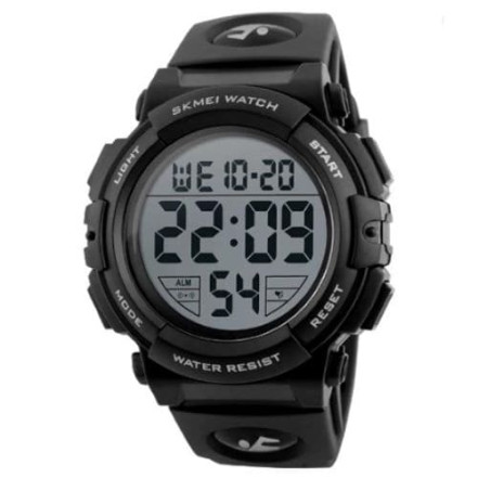 Годинник наручний 1258BK SKMEI, BLACK Годинник наручний 1258BK SKMEI, BLACK