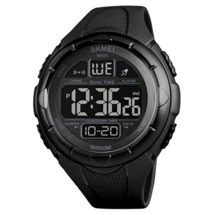 Годинник наручний 1656BK SKMEI, BLACK Годинник наручний 1656BK SKMEI, BLACK