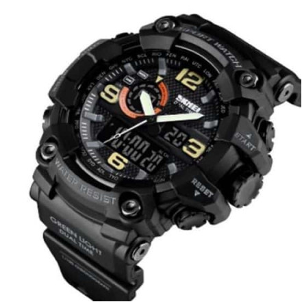 Годинник наручний 1520BK SKMEI BLACK