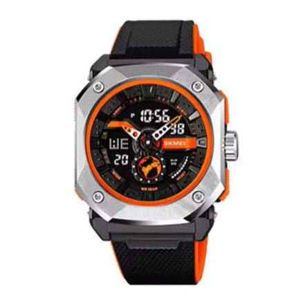 Наручний годинник SKMEI 2272BKOG BLACK-ORANGE Наручний годинник SKMEI 2272BKOG BLACK-ORANGE