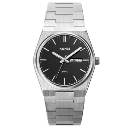 Годинник наручний SKMEI 9288SIBK SILVER-BLACK