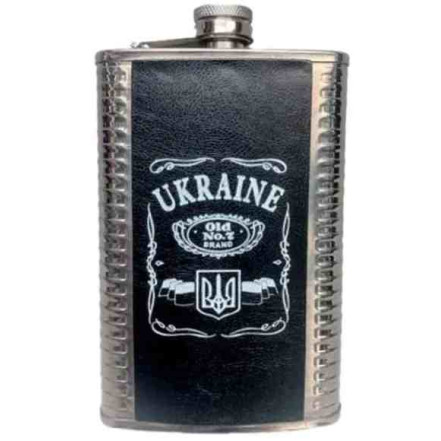 Фляга з нержавіючої сталі (283 мл/10oz) UKRAINE WKL-018 Фляга з нержавіючої сталі (283 мл/10oz) UKRAINE WKL-018