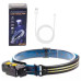 Ліхтар налобний BL-W691-2COB (white+red+RGB), Motion Sensor, Li-Ion акумулятор, ЗУ Type-C, Box Ліхтар налобний BL-W691-2COB (white+red+RGB), Motion Sensor, Li-Ion акумулятор, ЗУ Type-C, Box