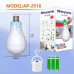 Світлодіодна LED лампочка з акумулятором AP-2918, 30W, E27, 3x18650, ковпачок-кемпінг (Yajia) Світлодіодна LED лампочка з акумулятором AP-2918, 30W, E27, 3x18650, ковпачок-кемпінг (Yajia)