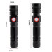 Ліхтар BL-502-T6+COB, zoom, ЗУ microUSB