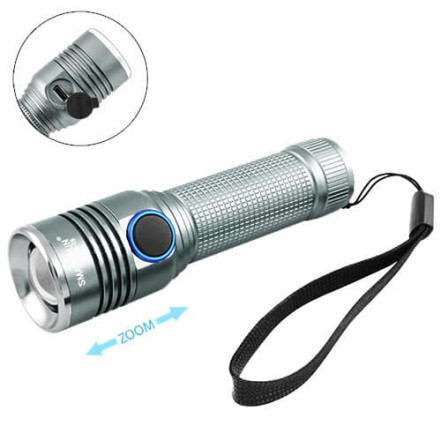 Ліхтар Small Sun R842-T6, zoom, ЗУ micro USB, Box Ліхтар Small Sun R842-T6, zoom, ЗУ micro USB, Box