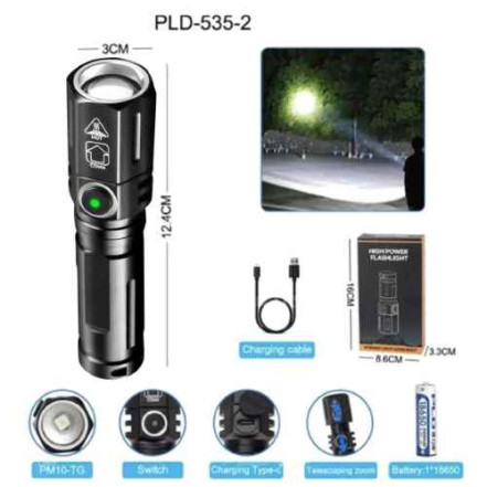 Ліхтар PLD-535-2 WHITE LASER LED PM10-TG Ліхтар PLD-535-2 WHITE LASER LED PM10-TG