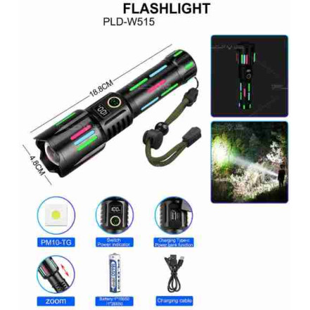 Ліхтар NIGHT VISION FLUORESCENCE W515-PM10-TG Ліхтар NIGHT VISION FLUORESCENCE W515-PM10-TG