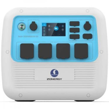 Зарядна станція ZONERGY 2000W 2000Wh/550 000mAh LiFePO4 Зарядна станція ZONERGY 2000W 2000Wh/550 000mAh LiFePO4