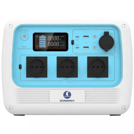 Зарядна станція ZONERGY 1000W (720Wh) LiFePO4 Зарядна станція ZONERGY 1000W (720Wh) LiFePO4